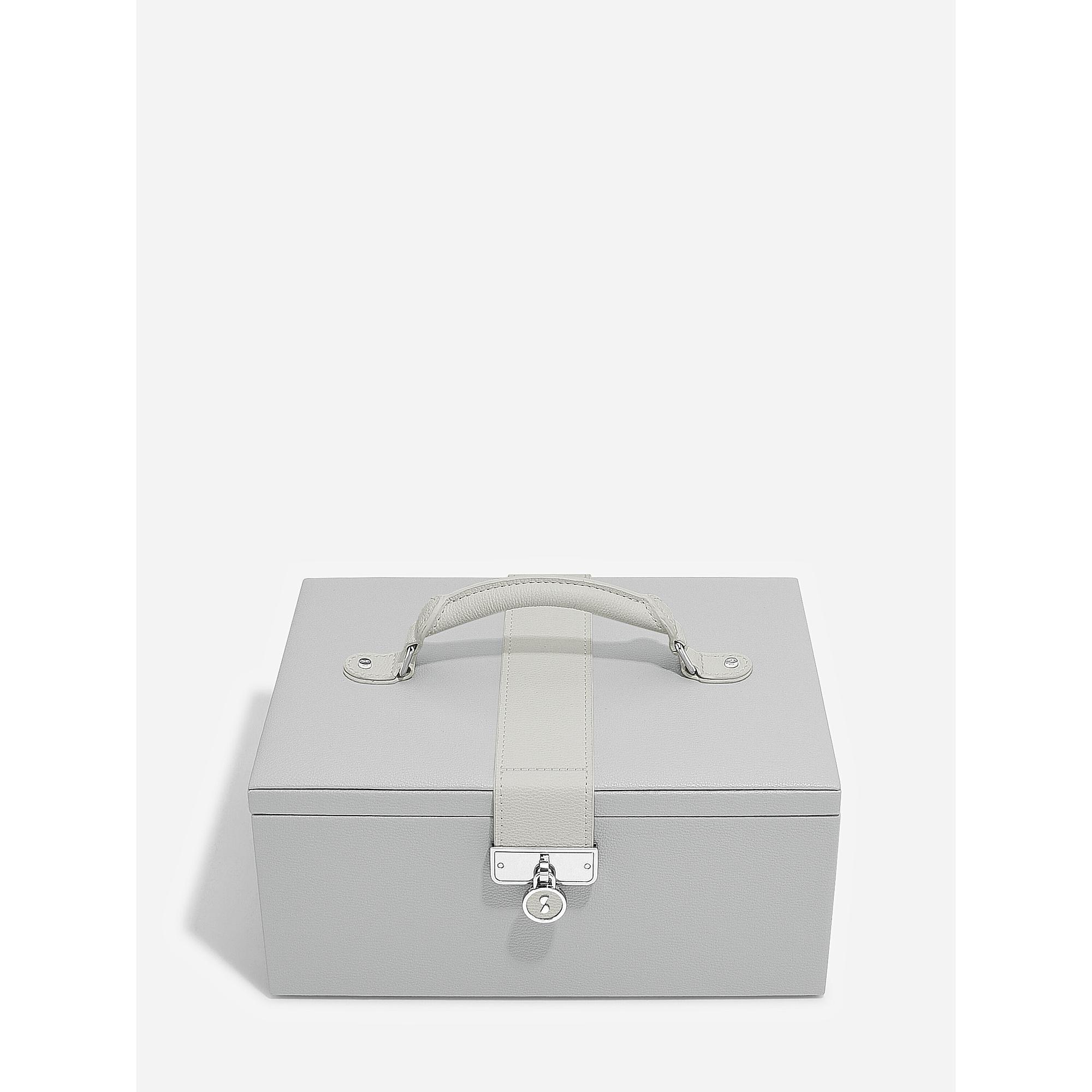Pebble Grey Luxury Classic Jewellery Box