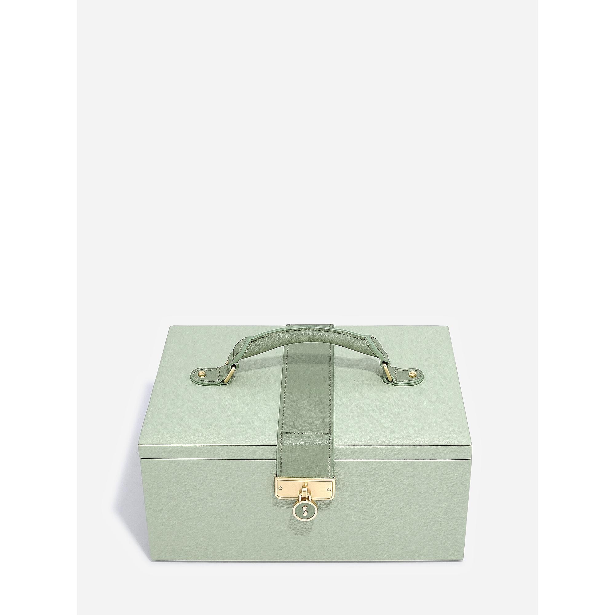 Sage Green Luxury Classic Jewellery Box