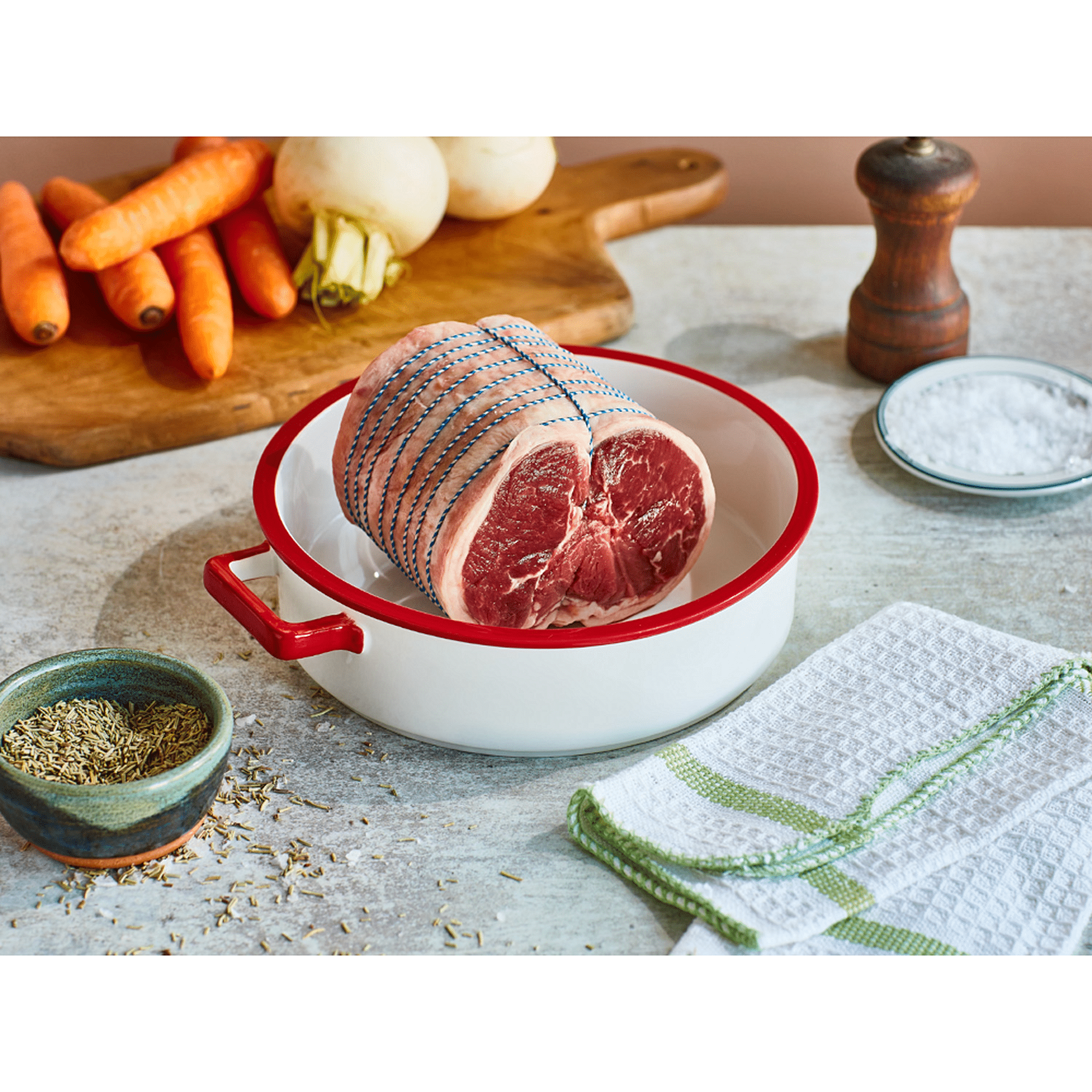 Romney X Boned & Rolled Saddle of Lamb (500g)