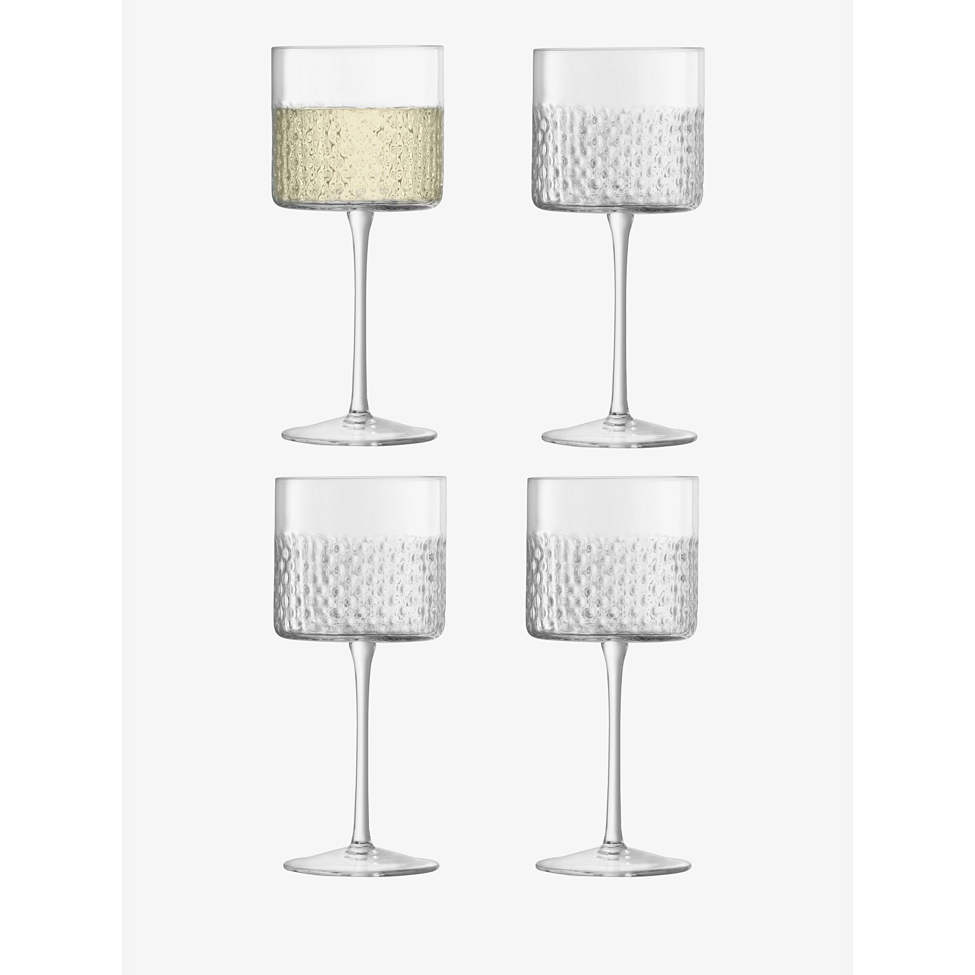 LSA Wicker Wine Glass Image