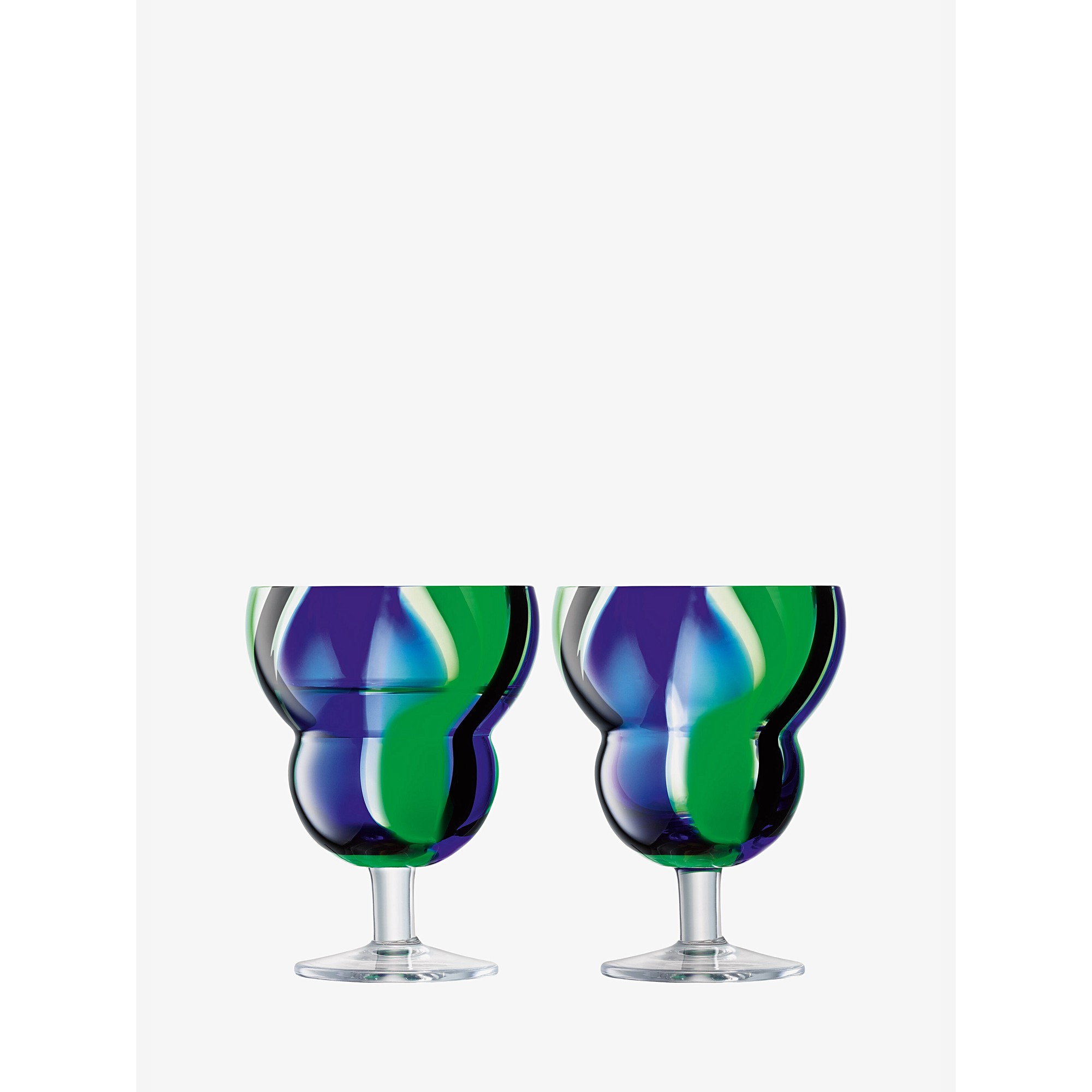 LSA Folk Water/Wine Glass Image