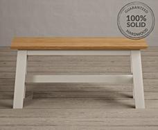 White oak hot sale bench