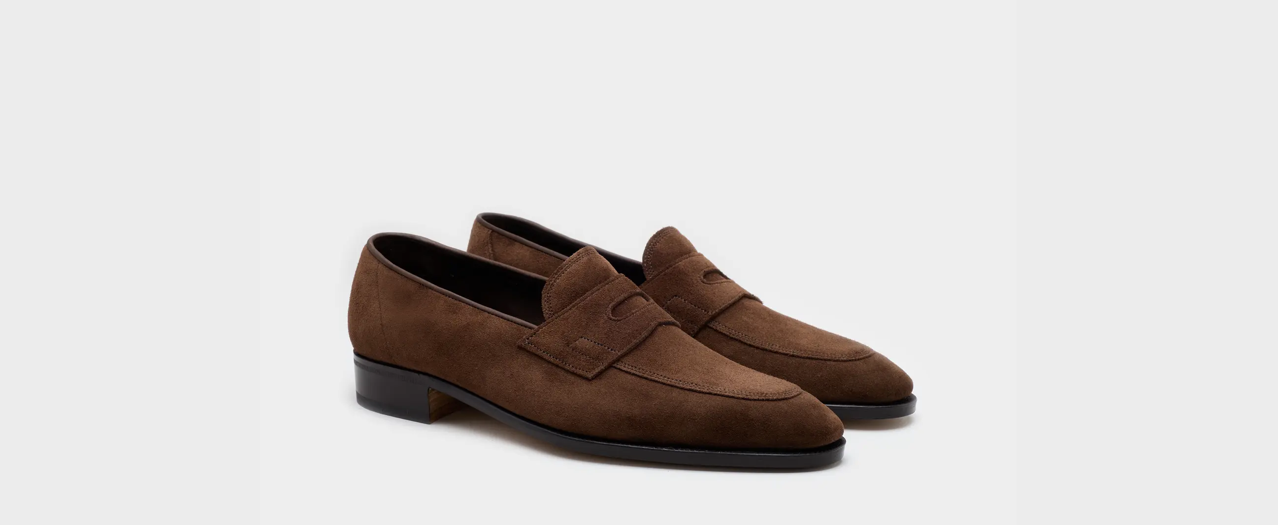 John Lobb Dark Brown Suede
