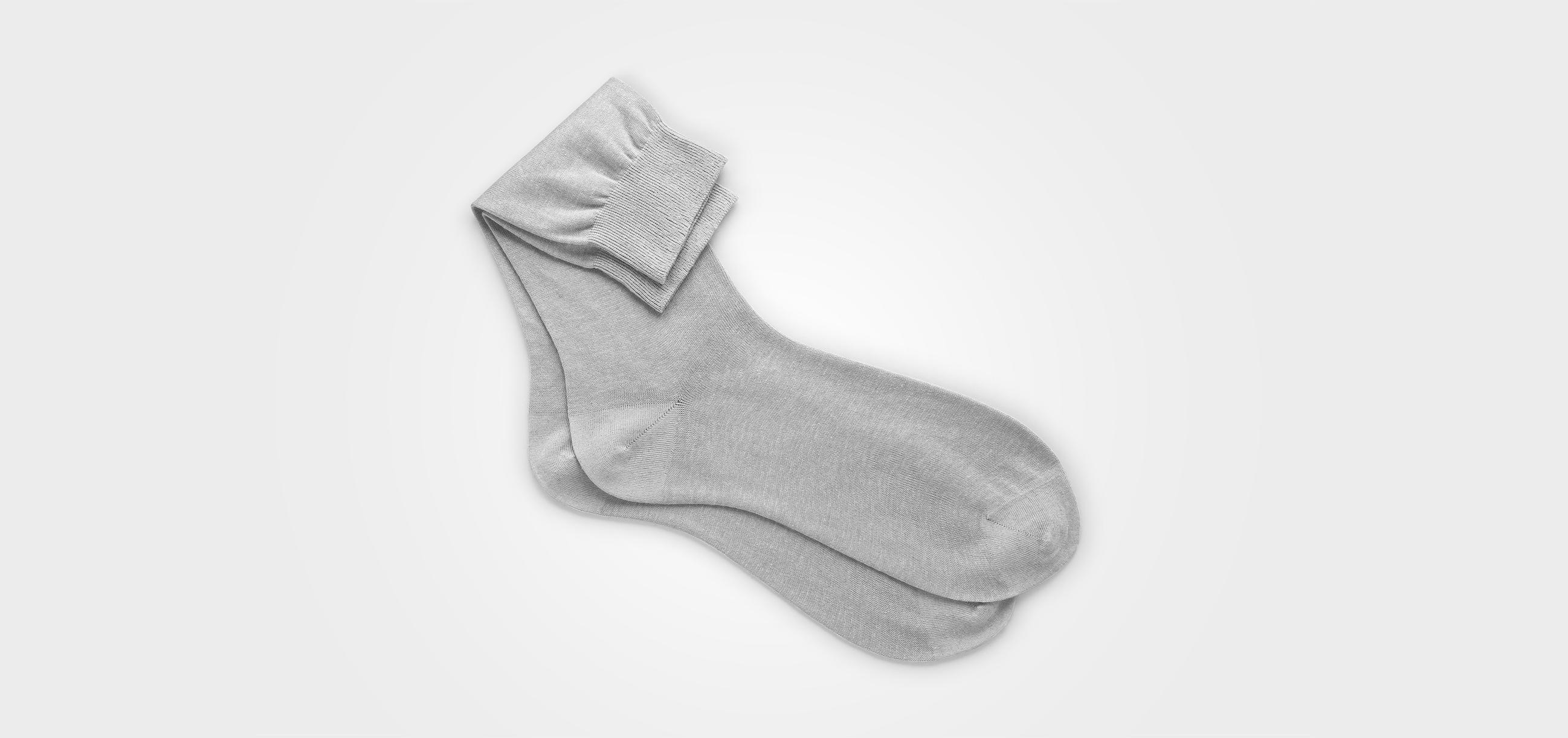 John Lobb Short cotton/linen/silk socks アクセサリー