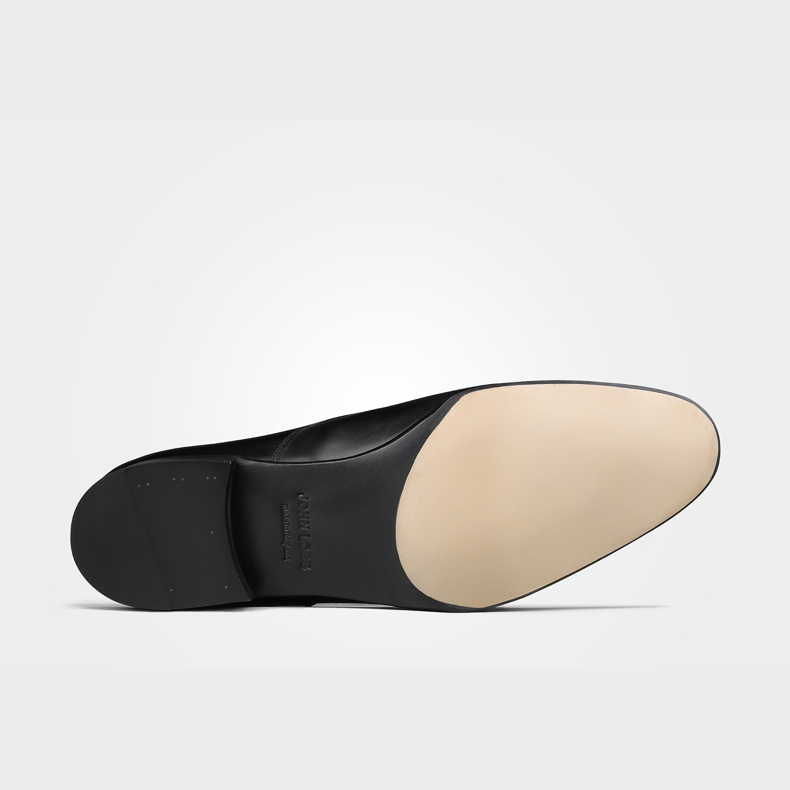 Chaussures John Lobb Philip II Double Boucle - Pointure 9,5D (43,5 EU), Marron Cuir, Occasion élégante
