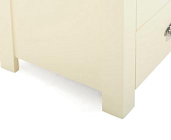 Somerset Oak And Cream 5 Drawer Chest
