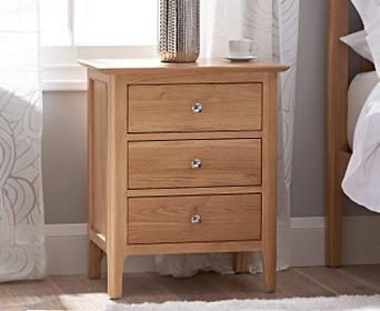ladder bedside table with drawers
