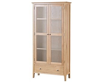 Sadie Oak Display Cabinet