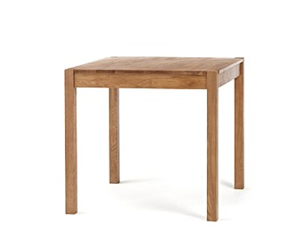 Oxford Solid Oak 80cm Dining Table Oxford