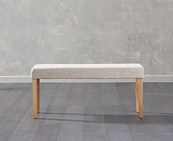Mia Small Cream Bench