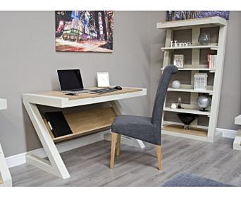 Infinity Painted Natural Top Desk