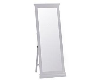 Simone Grey Cheval Mirror