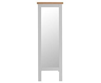 Willow Oak And Grey Cheval Mirror
