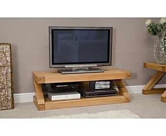 oak tv stand 