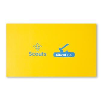 Gilwell Park Scouting Oak Wood Badge 2 Beads In Box Insignia