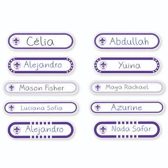World Scout Stuck on You Write and Stick On Labels
