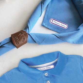 World Scout Stuck on You Write and Iron On Labels