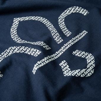 Fleur de Lis Scouts Brights Front Print 