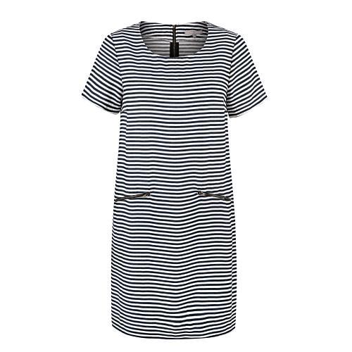 Jacquard Striped Tunic Dress Oliver Bonas