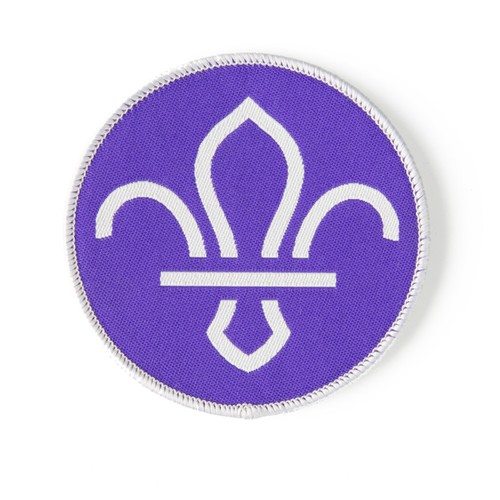 Fdl Fleur De Lis Woven Fun Badge Accessories