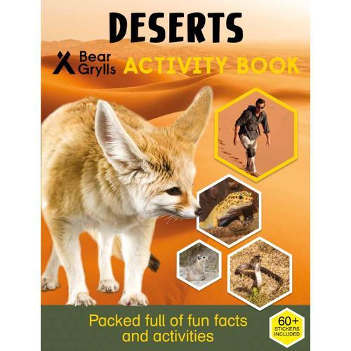 Bear Grylls Deserts Activity Book Accessories Wild star bear grylls shows off his many battle scars. bear grylls desert activity book