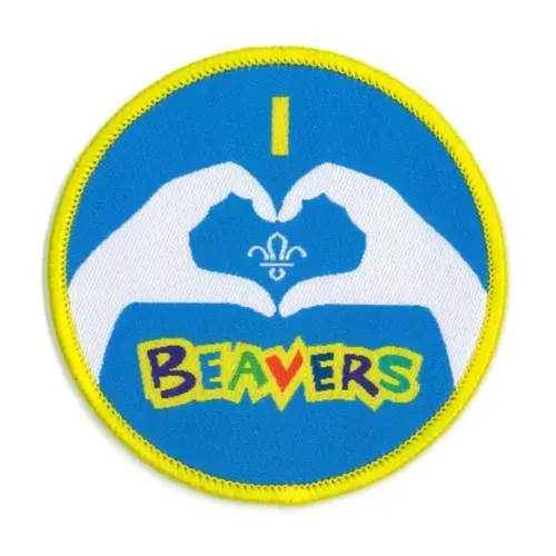 Beaver Scouts I Heart Beavers Fun Badge Accessories