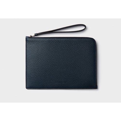 BALLY/chain strap lamb leather pouch - maxicosas.com