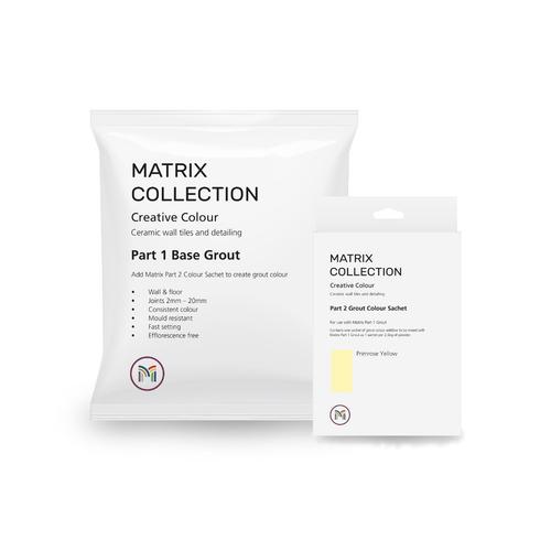 Matrix® Grout Primrose Yellow 2.5kg | Topps Tiles