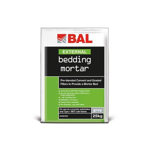 BAL Bedding Mortar 25kg | Topps Tiles