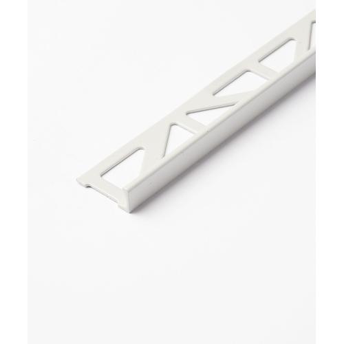 Matrix® Silver Straight Edge 10mm Trim | Topps Tiles