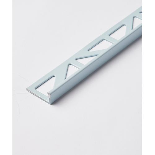 Matrix® Sky Blue Straight Edge 8mm Trim | Topps Tiles