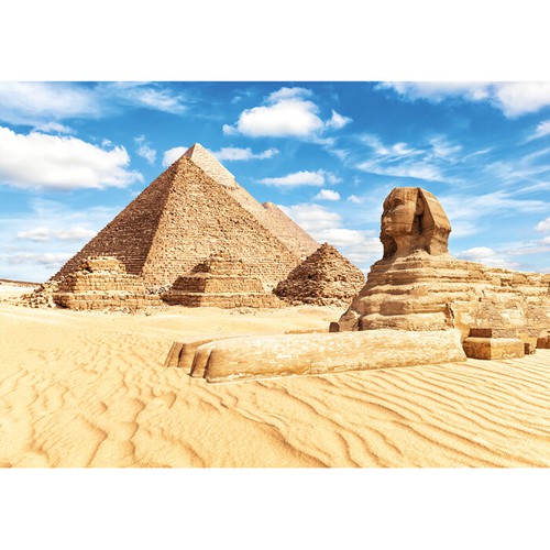 The Great Sphinx and Pyramids of Giza, Egypt City & Travel Jigsaw Puzzles