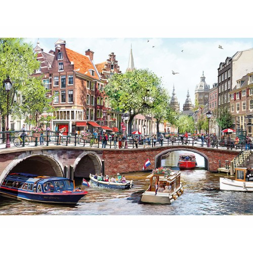 Initially Moist Secure Amsterdam Seasonal Jigsaw Puzzles