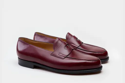 JOHN LOBB tore 黒レザー ローファー 靴　6E ジョンロブ JOHN LOBB JOHN LOBB レザーシューズ MARLDON OXFORD