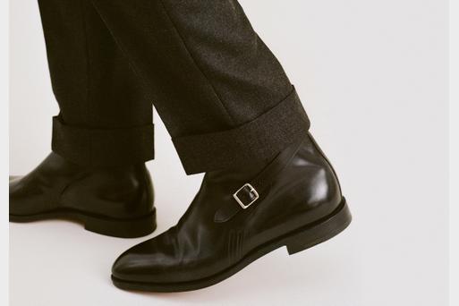 未使用 ジョンロブ JOHN LOBB WINNER BOOT 【7 1/2】 Leather biker boots John Lobb Black size 39 EU in Leather