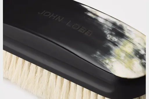 Luxury Shoe Care | Horn hard brush | John Lobb Shoe Care