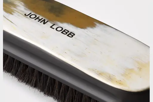 Luxury Shoe Care | Horn Long brush | John Lobb シューケア