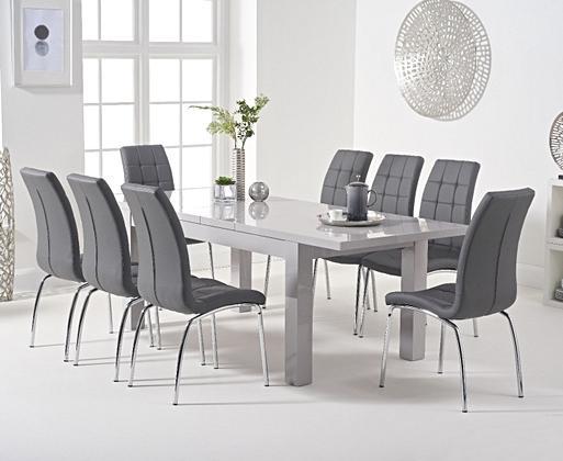 High top table with cheap 8 chairs