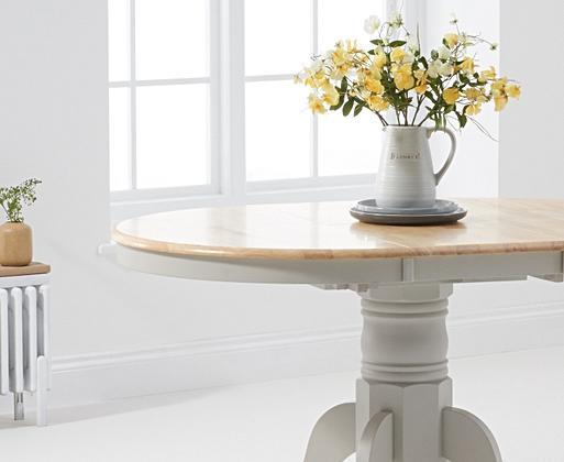 Epsom oak extending dining table cheap
