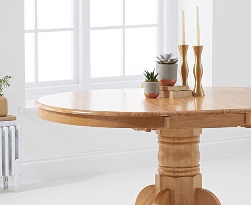 Epsom oak extending dining table online