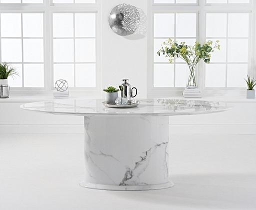 Lorenzo marble dining table discount
