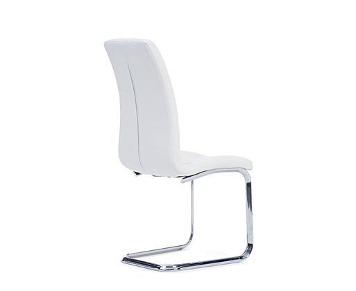 White contemporary on sale dining chairs