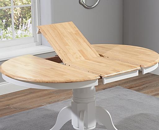 Epsom oak extending dining table online