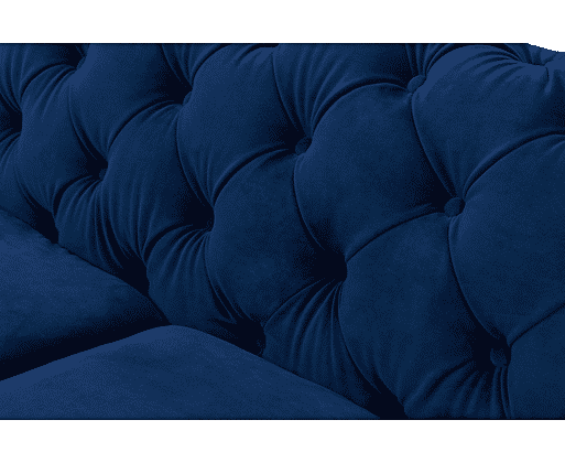 Royal blue top 3 seater sofa