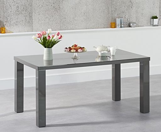 Dark grey online gloss coffee table