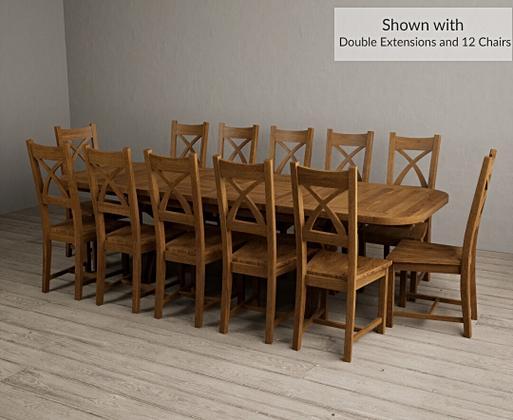 Rustic solid store wood dining table