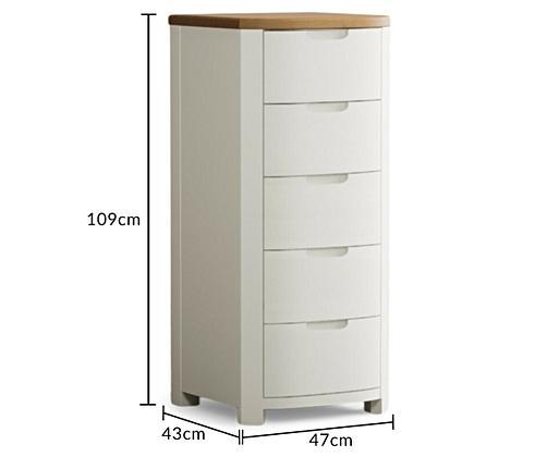 White wave shop tallboy