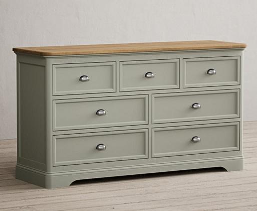Green 6 top drawer dresser