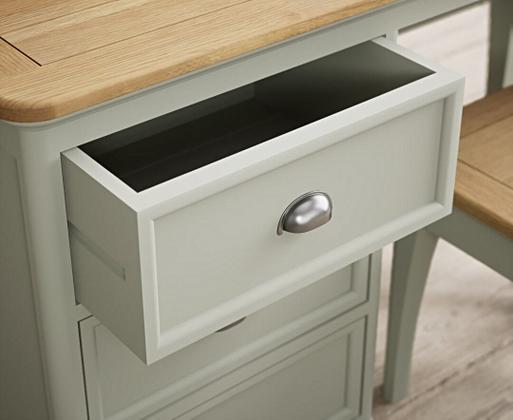 Painted oak dressing table sale