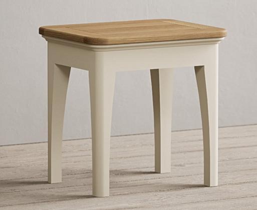 Small cream dressing table online and stool